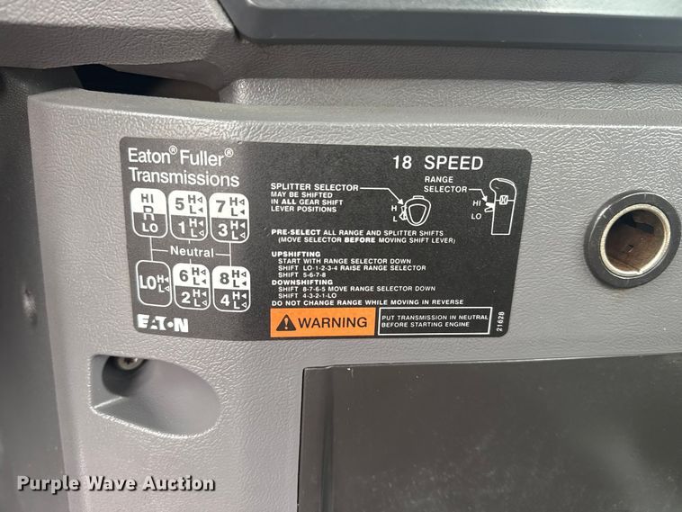 image for item EG2162 2013 Mack GU713 vacuum truck