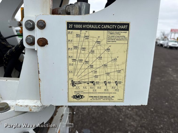 image for item EG2169 2015 Kenworth T370 utility / service truck