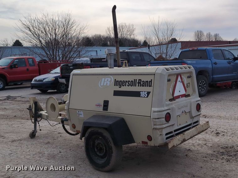 image for item EG2753 2005 Ingersoll Rand P185WJD air compressor