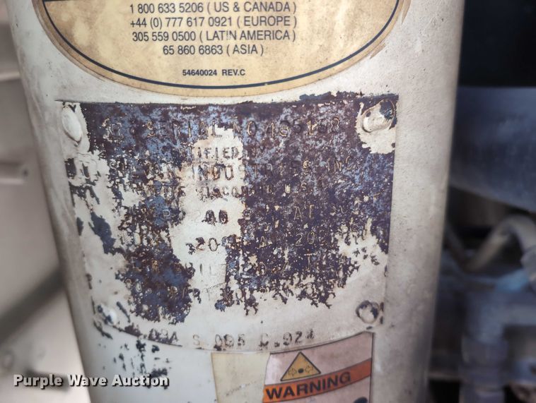 image for item EG2753 2005 Ingersoll Rand P185WJD air compressor