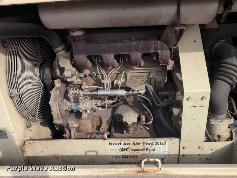 image for item EG2753 2005 Ingersoll Rand P185WJD air compressor