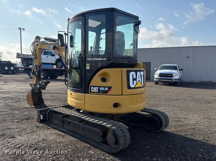 image for item EG8842 2014 Caterpillar 303.5E mini excavator
