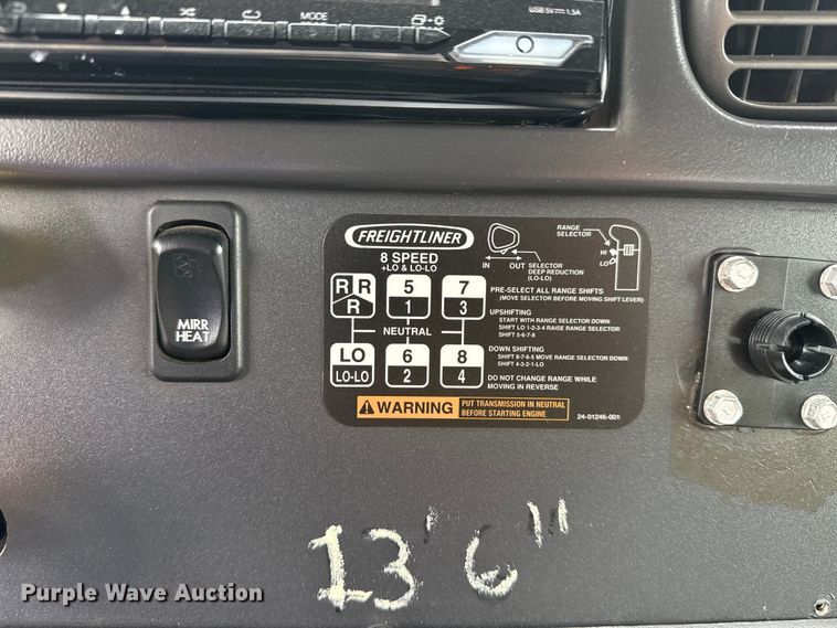 image for item EG8845 2010 Freightliner Business Class M2 crane truck