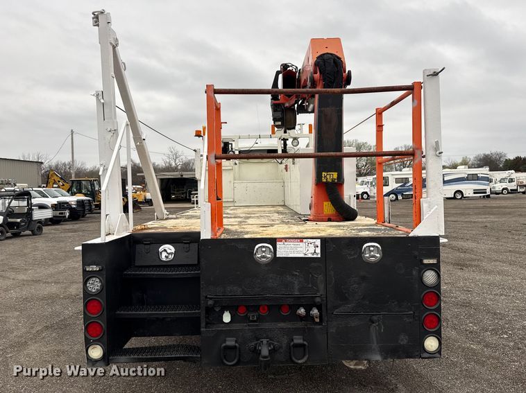 image for item EG8849 2010 International 7500 Crew Cab crane truck