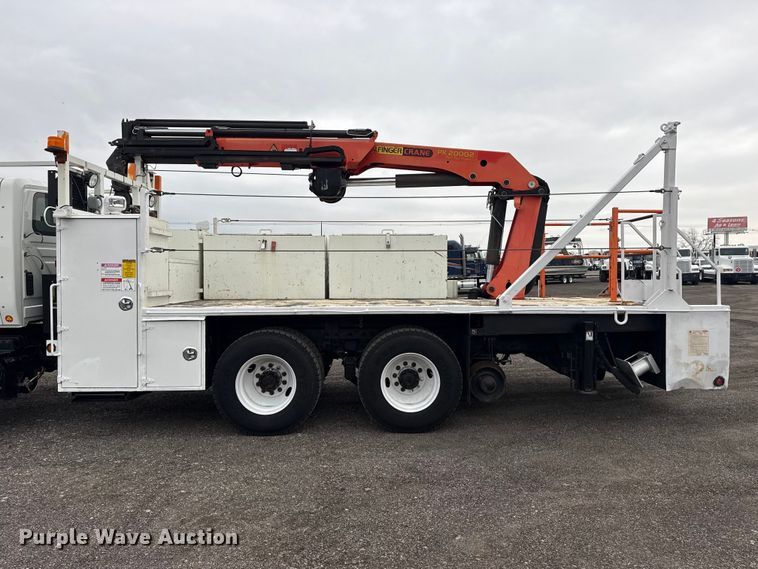 image for item EG8849 2010 International 7500 Crew Cab crane truck