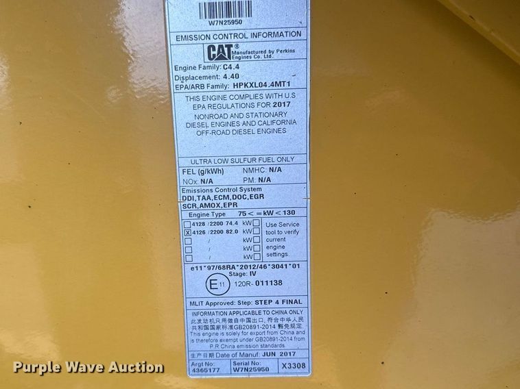 image for item EG8852 2015 Caterpillar 420F2IT backhoe