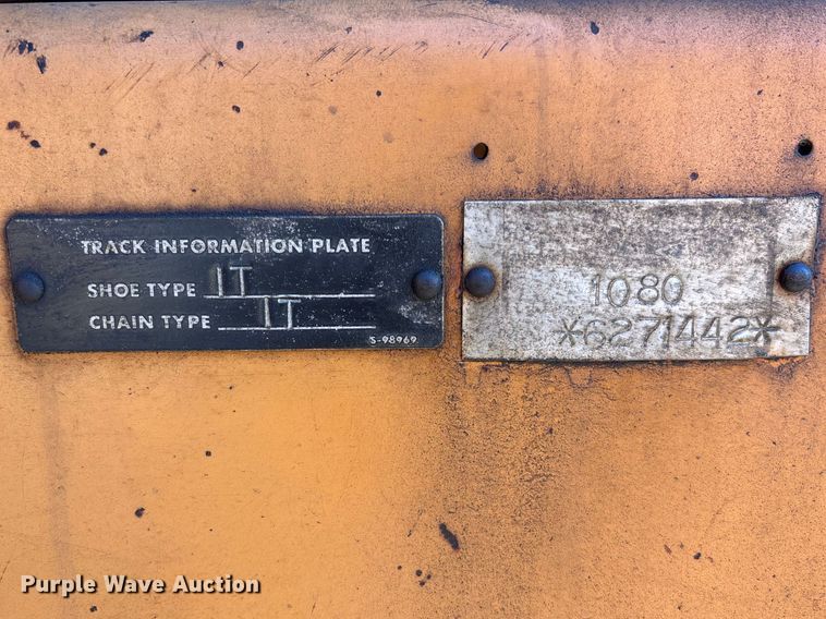 image for item EM5020 1984 Case 1080 excavator