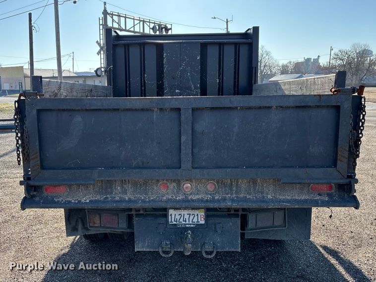 image for item EM5023 2002 GMC W4500 dump flatbed truck