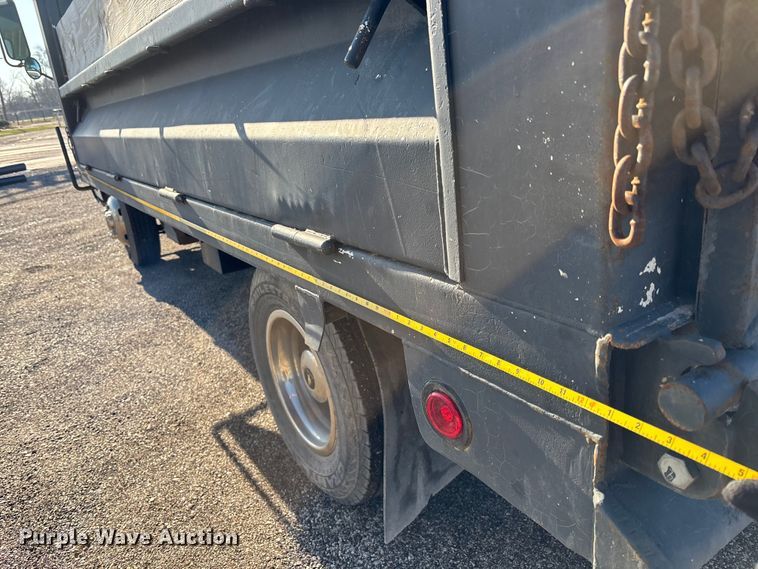 image for item EM5023 2002 GMC W4500 dump flatbed truck