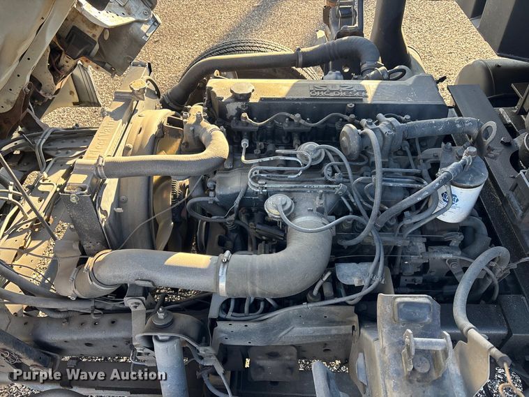 image for item EM5023 2002 GMC W4500 dump flatbed truck