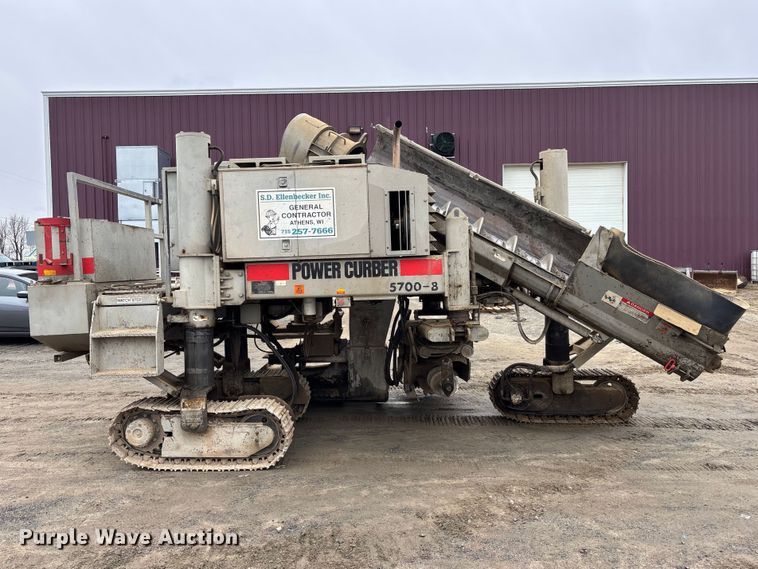 image for item EM5026 2009 Power Curber 5700B curb machine