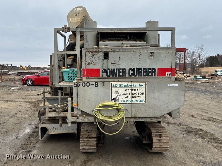 image for item EM5026 2009 Power Curber 5700B curb machine