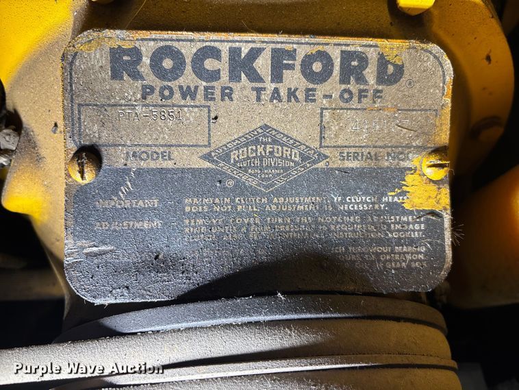 image for item EM5040 1967 Blaw Knox PF65 paver