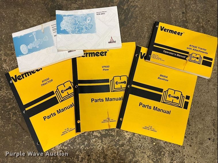 image for item EM5046 2005 Vermeer RT650 trencher