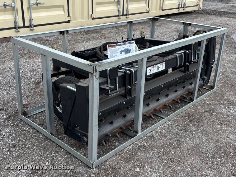 image for item EO4020 2025 Arteer SSPR-72W skid steer power rake