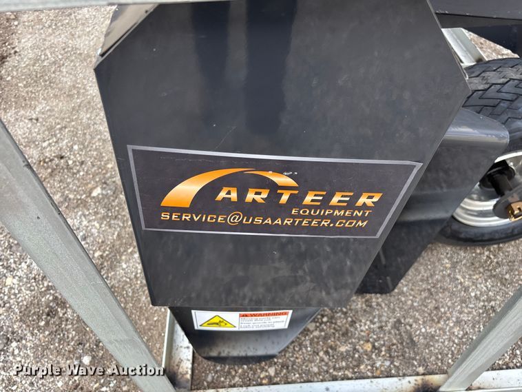 image for item EO4020 2025 Arteer SSPR-72W skid steer power rake
