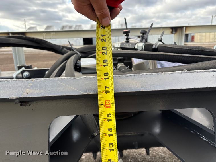 image for item EO4020 2025 Arteer SSPR-72W skid steer power rake