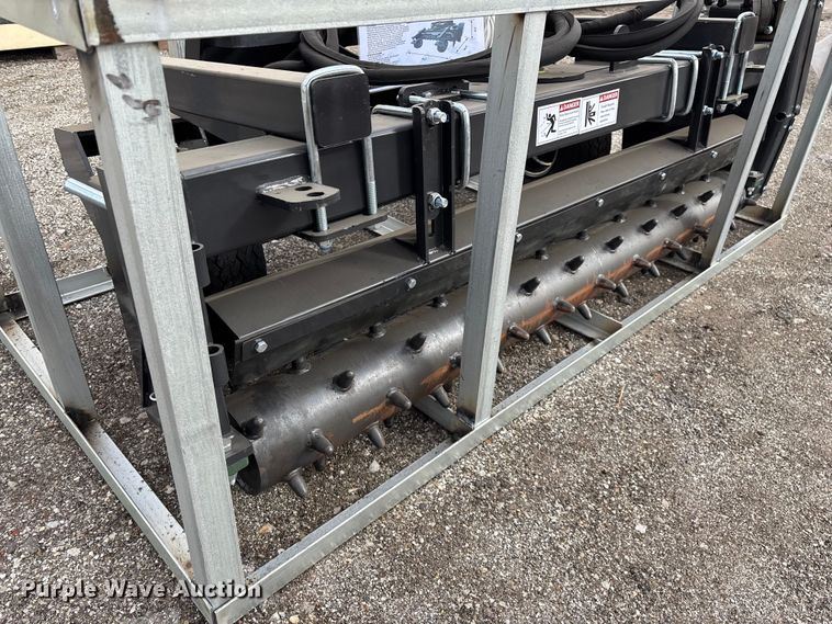 image for item EO4020 2025 Arteer SSPR-72W skid steer power rake