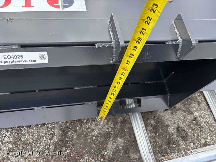 image for item EO4025 JCT skid steer tiller