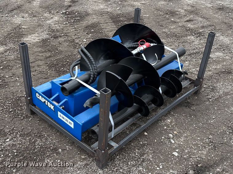 image for item EO4030 Captok B-SM LXZ-207 skid steer auger