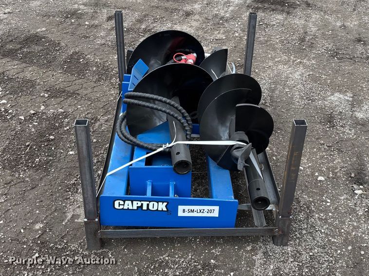 image for item EO4030 Captok B-SM LXZ-207 skid steer auger