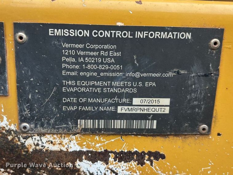 image for item EO4044 Vermeer RTX250 trencher