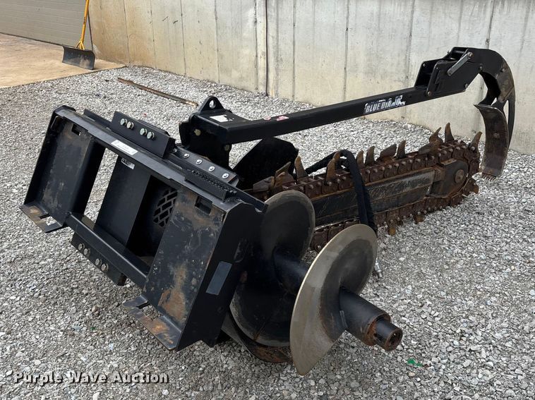 image for item EO4045 Blue Diamond 131230 skid steer trencher