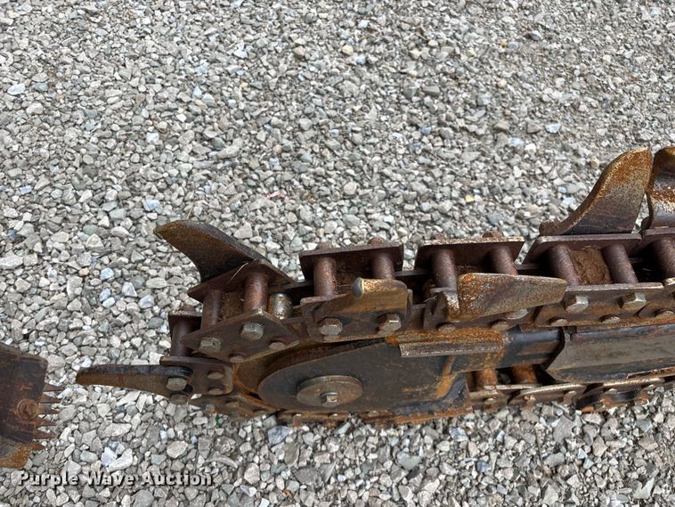 image for item EO4045 Blue Diamond 131230 skid steer trencher