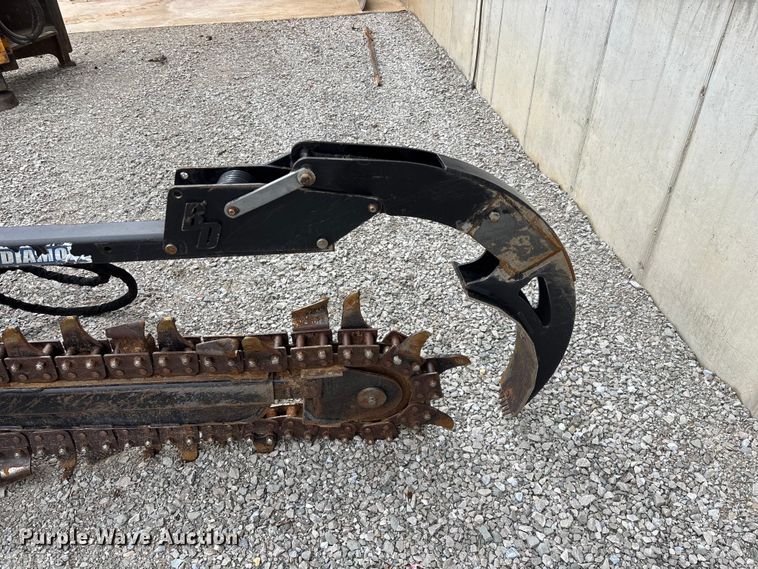 image for item EO4045 Blue Diamond 131230 skid steer trencher