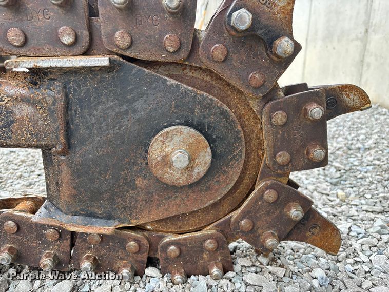 image for item EO4045 Blue Diamond 131230 skid steer trencher