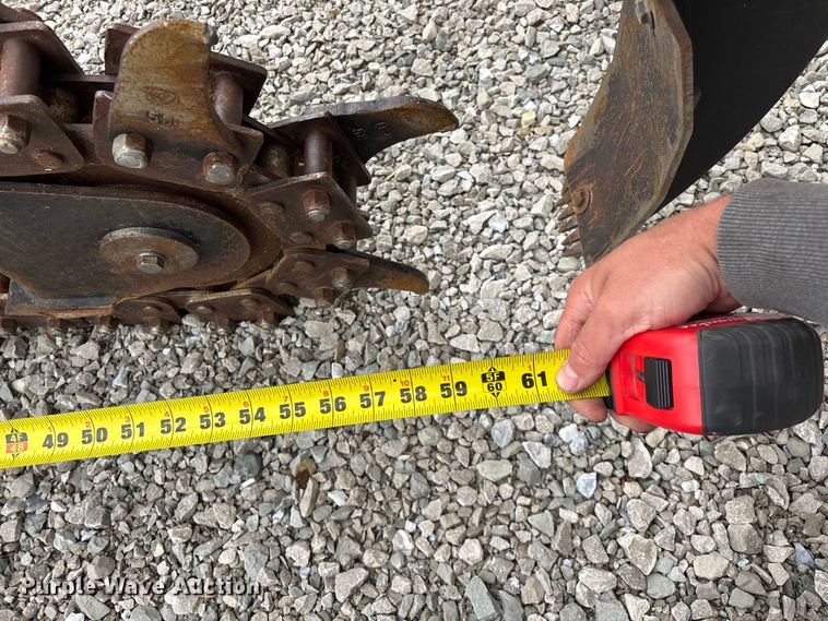 image for item EO4045 Blue Diamond 131230 skid steer trencher