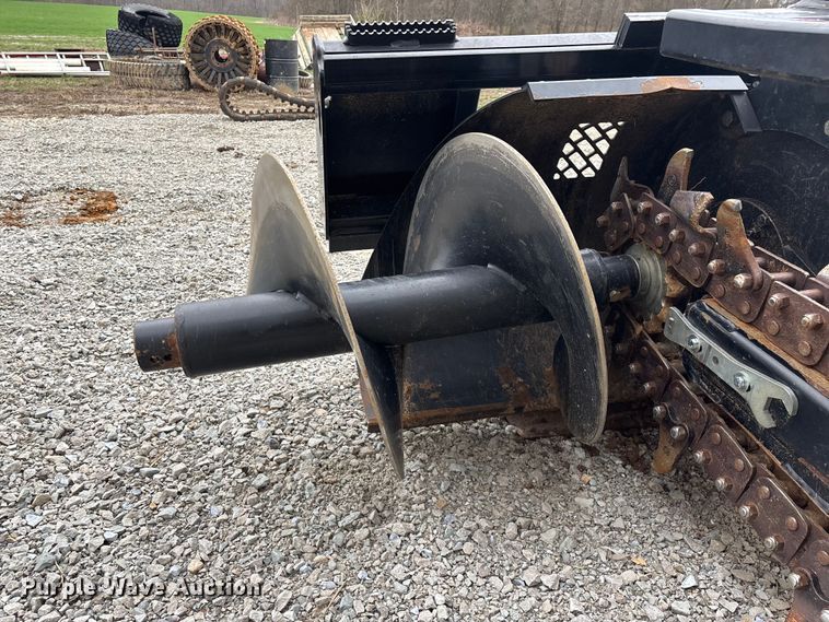 image for item EO4045 Blue Diamond 131230 skid steer trencher