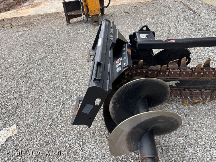 image for item EO4045 Blue Diamond 131230 skid steer trencher