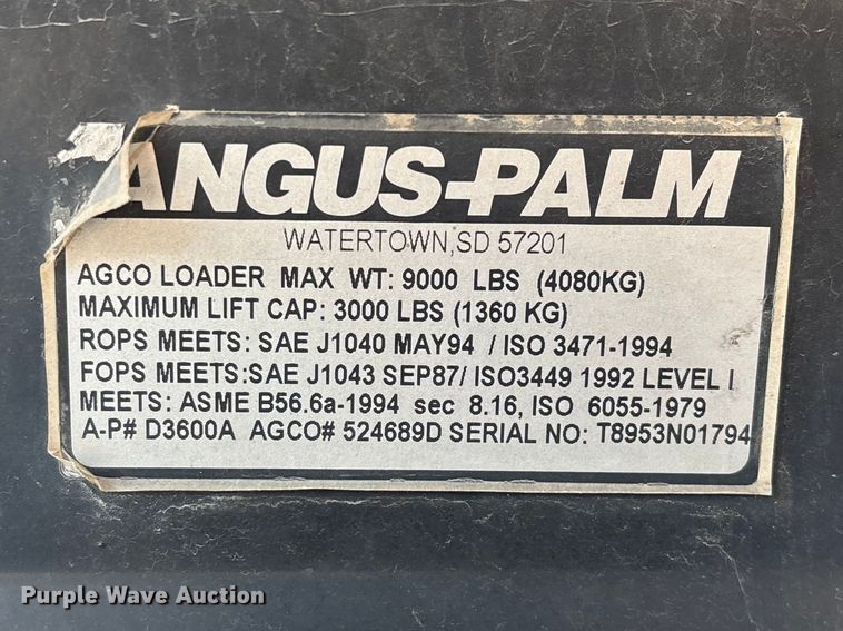 image for item EO4047 Willmar 4550 wheel loader