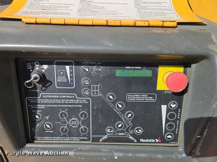 image for item EO7036 2015 Houlette 3632T boom lift