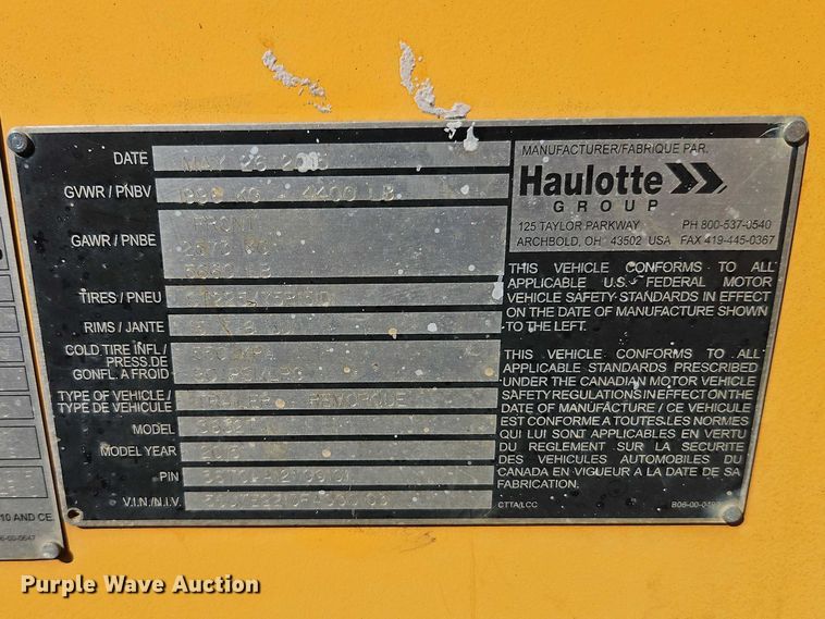 image for item EO7036 2015 Houlette 3632T boom lift