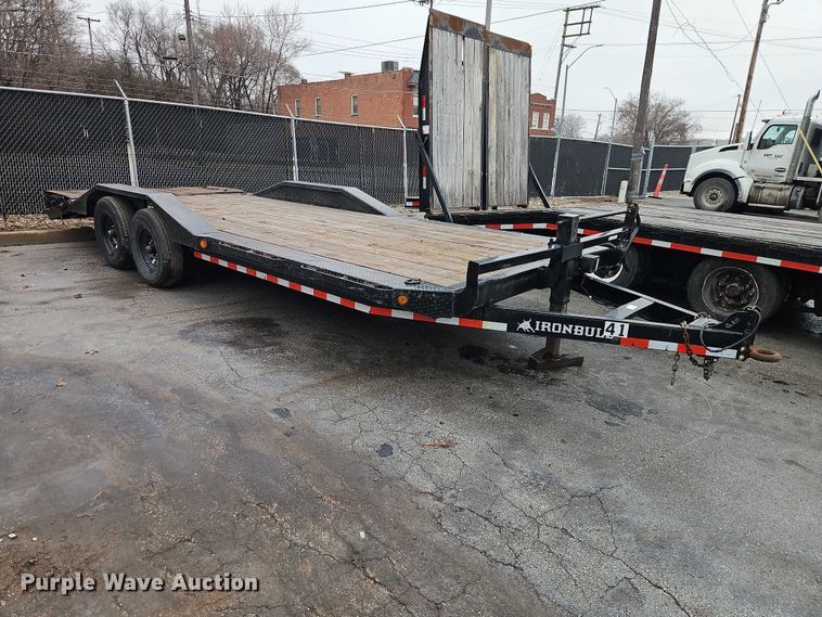 image for item EO7060 2021 Norstar Trailers Ironbull equipment trailer