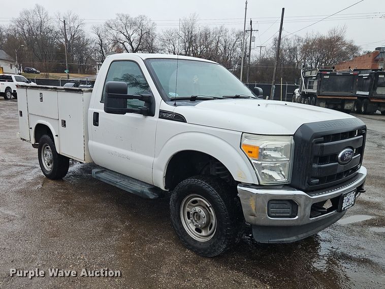 image for item EO7061 2012 Ford F350 Super Duty Utility Bed Pickup