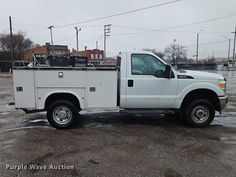 image for item EO7061 2012 Ford F350 Super Duty Utility Bed Pickup