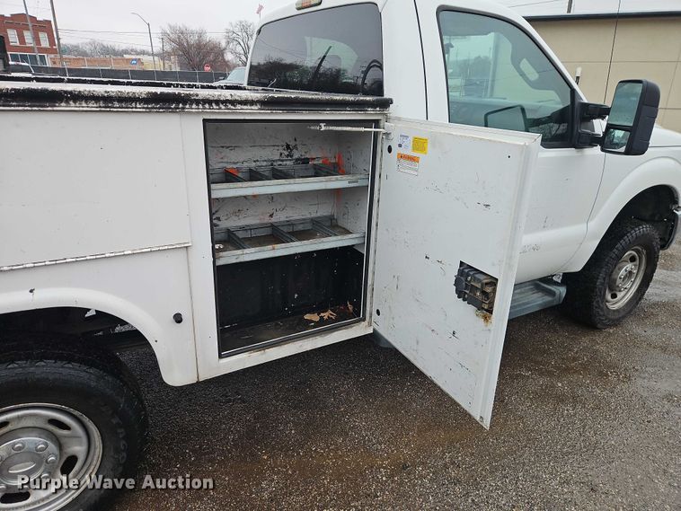 image for item EO7061 2012 Ford F350 Super Duty Utility Bed Pickup