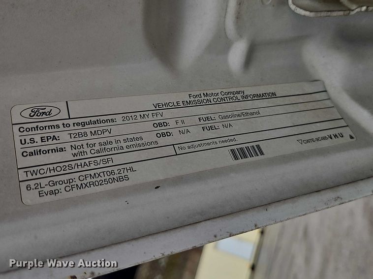 image for item EO7061 2012 Ford F350 Super Duty Utility Bed Pickup