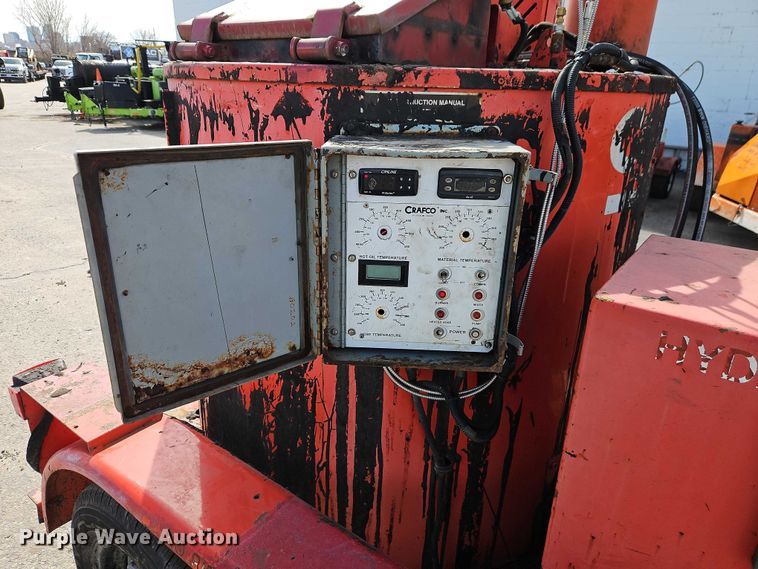 image for item EO7120 2002 Crafco SS 125 DC melter applicator