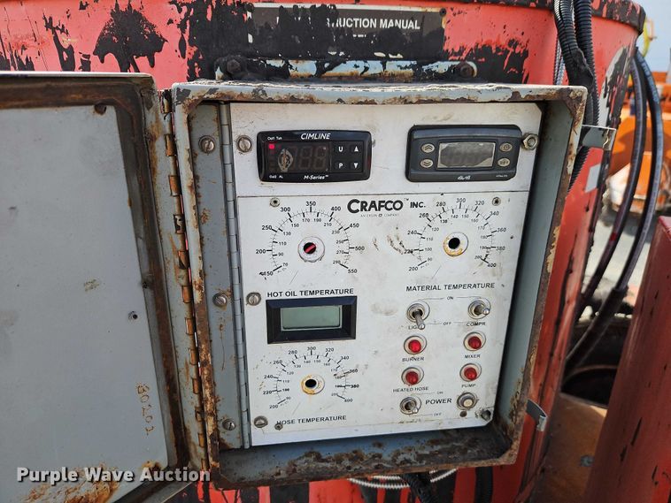 image for item EO7120 2002 Crafco SS 125 DC melter applicator