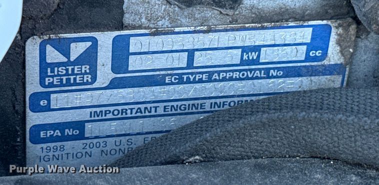 image for item ES5775 2002 Ditch Witch 410SXD trencher