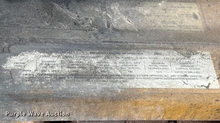 image for item ES5932 2002 Caterpillar 938G Series II wheel loader