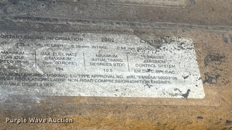 image for item ES5932 2002 Caterpillar 938G Series II wheel loader