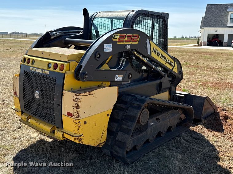 image for item ES5955 2017 New Holland C232 tracked skid steer loader