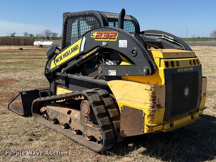 image for item ES5955 2017 New Holland C232 tracked skid steer loader
