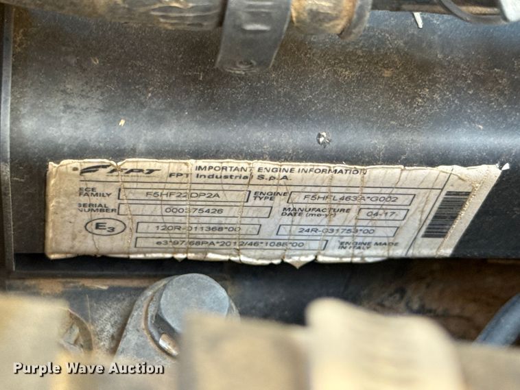 image for item ES5955 2017 New Holland C232 tracked skid steer loader