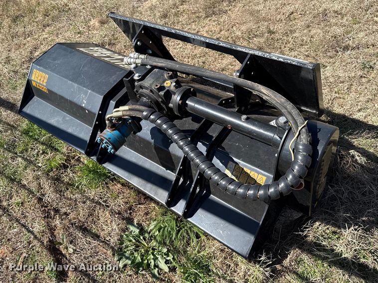 image for item ES5956 2023 Mower King SSEFGC175 skid steer flail mower